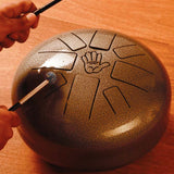 STEEL TONGUE DRUM BRONCE